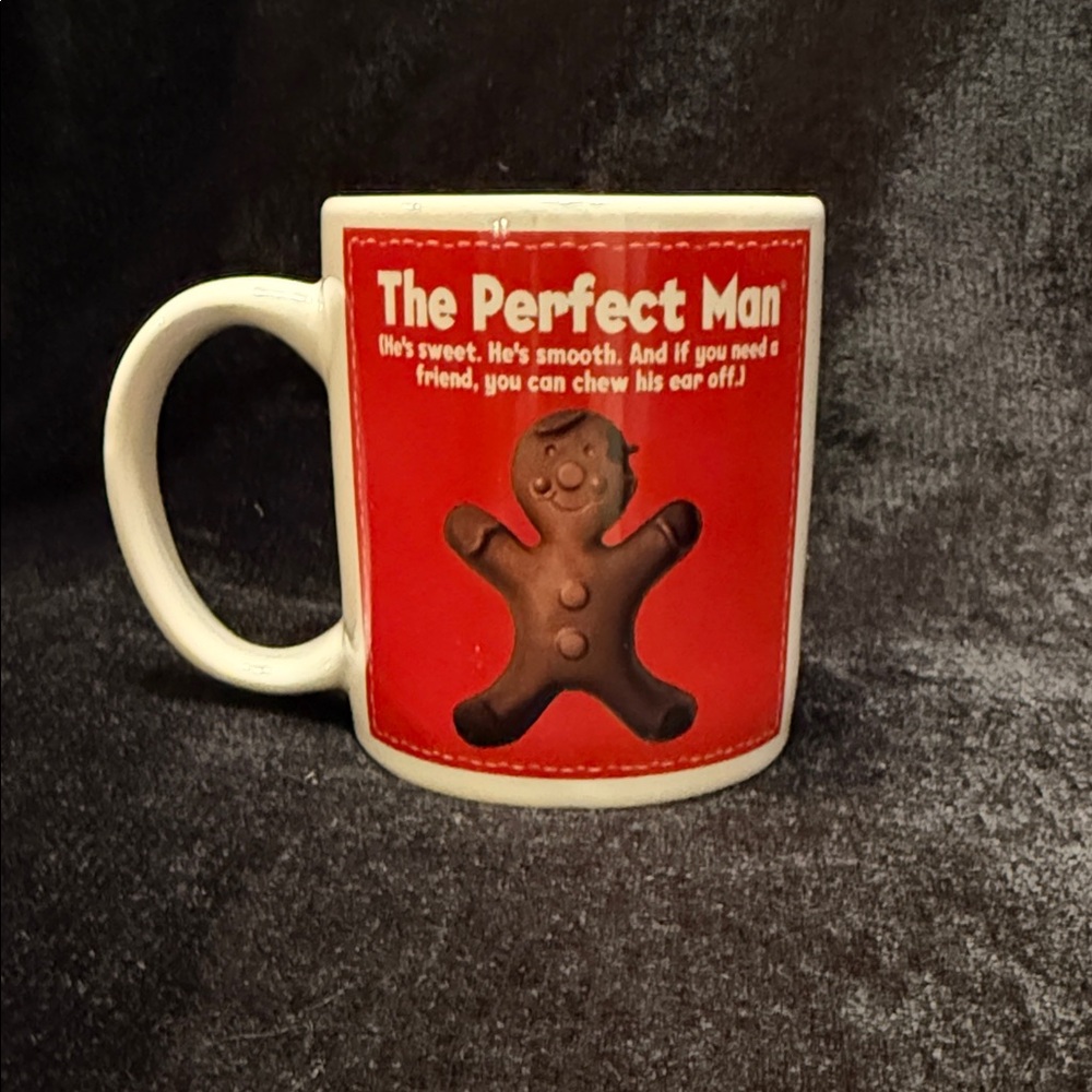 Vintage Cup Mug "The Perfect Chocolate Man"